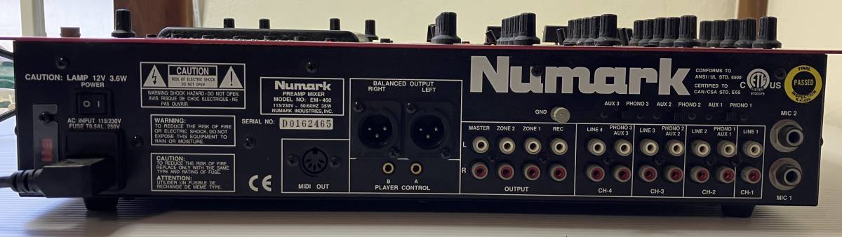 Numark M4 3-kanaals scratch mengpaneel kopen