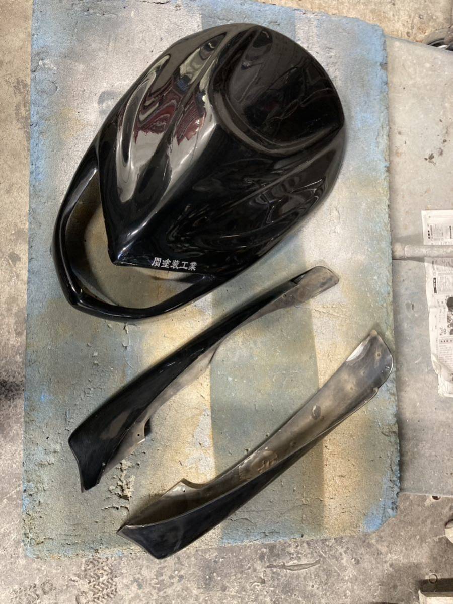 ヤマハ　マジェスティ125FI用　フロント　サイド　エアロパーツ