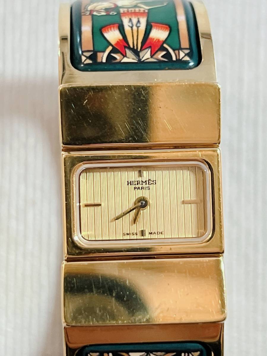 1円～ジャンク品　エルメス　クォーツ　gWー1
