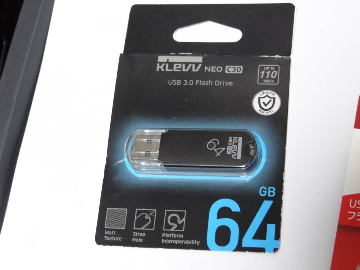 キオクシア ADATA SanDisc KLEVV USB3.0 USB3.2 USBメモリー5点セット 