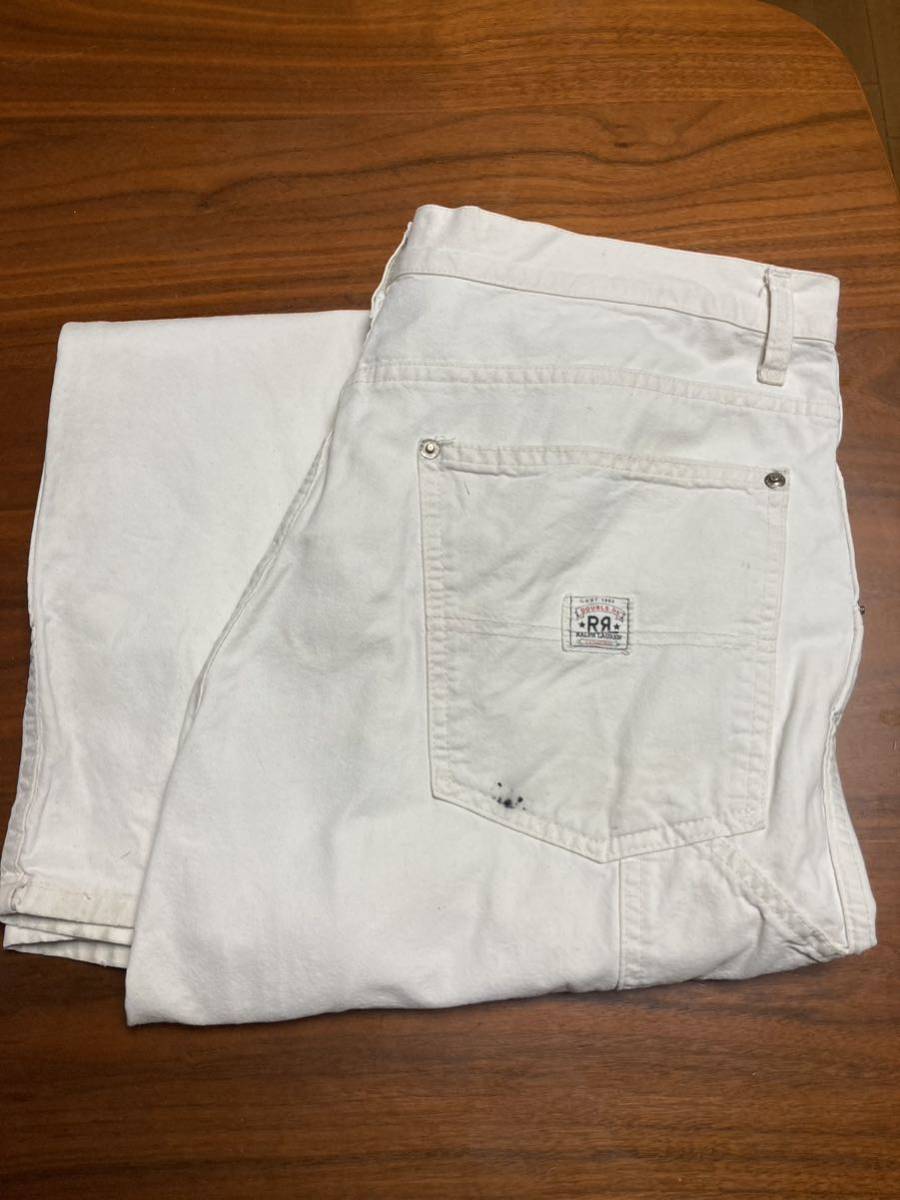 rrl ダブルアールエル ペインター ワーク パンツ 34 × 30 ホワイト 