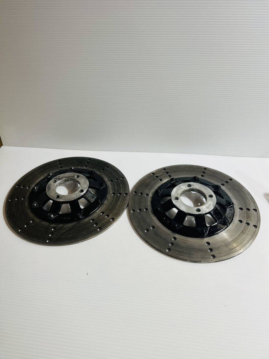 z1000mk2純正フロントブレーキローター z1000mk2 フロント ローター 2枚セット 純正 当時物 Z1000mk2 z750fx