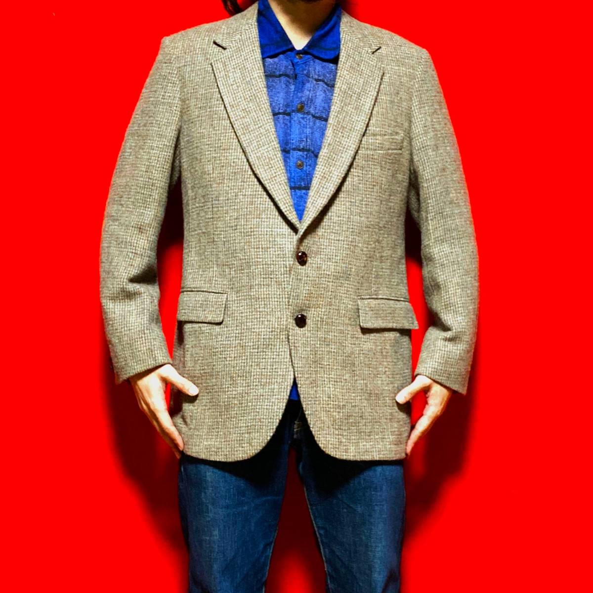 HARRIS TWEED×STAFFORD☆80
