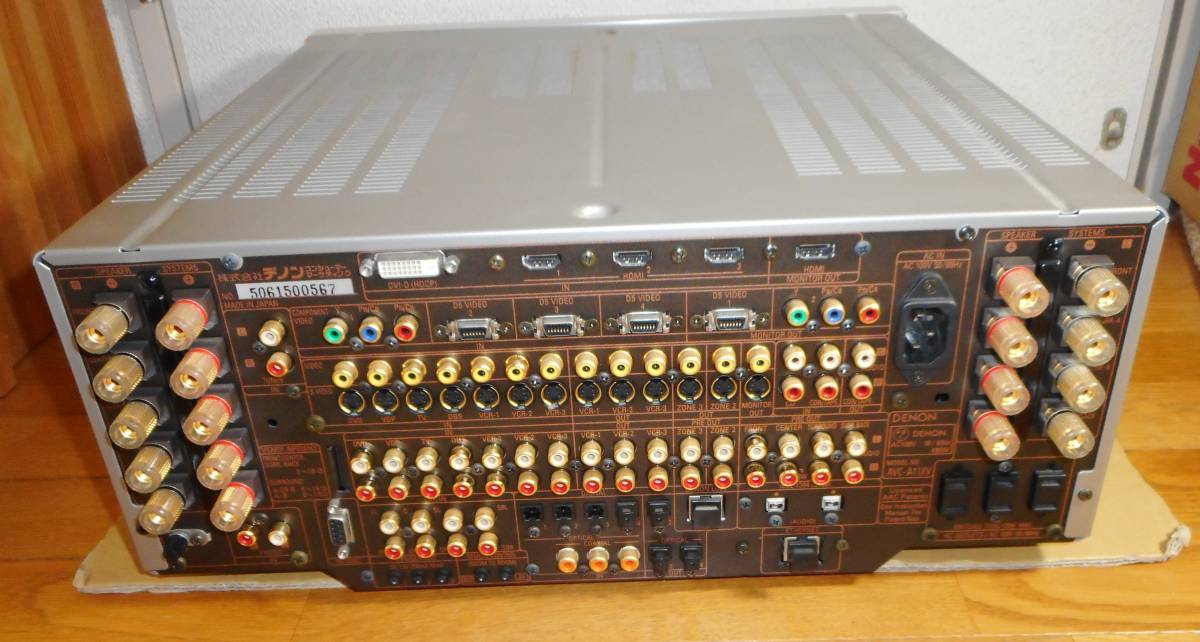 DENON AVC-A11XV AVサラウンドアンプ リモコン付 デノン AVアンプ