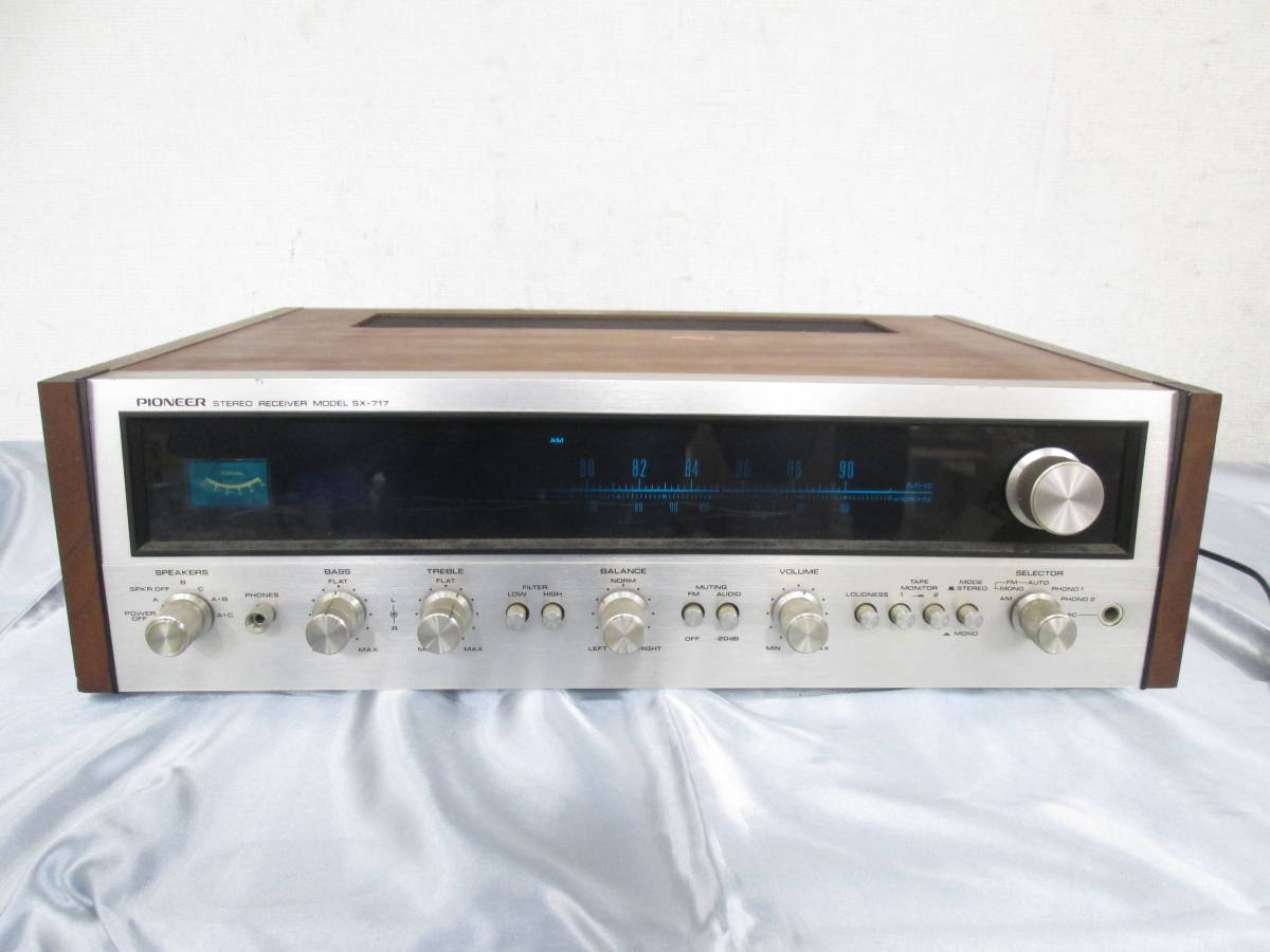 ★ジャンク品★ステレオレシーバー SX-717 Pioneer パイオニア SX-717 パイオニア ステレオレシーバー ト石PIONEER&frasl;パイオニア ジャンク Laboratory