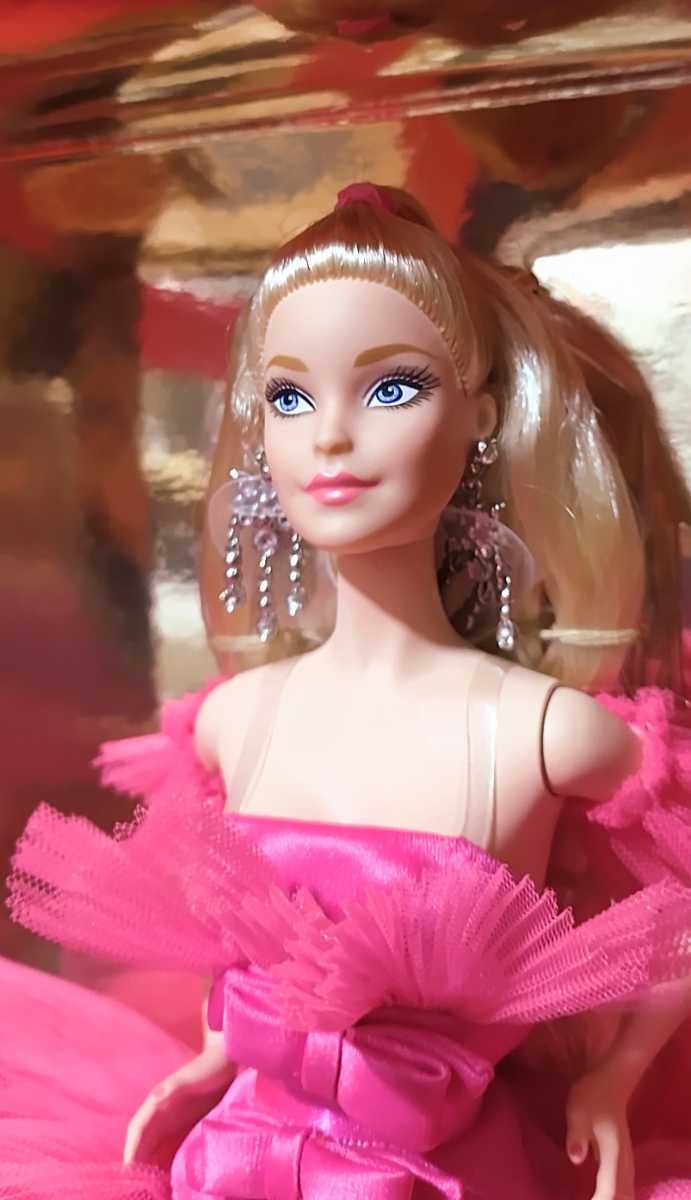 未使用/バービー人形/ピンクコレクション/シルクストーン Barbie