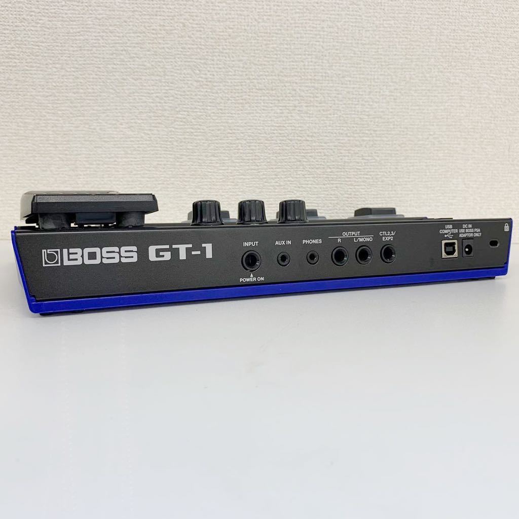 A-3-re] BOSS GT-1 音出し確認済み アダプターとソフトケース付き
