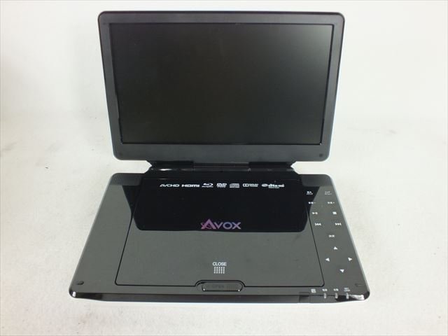 ☆ AVOX APBD-1030HW ポータブルBlu-rayプレイヤー 元箱付き リモコン