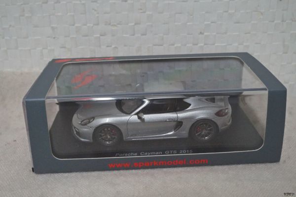 スパーク ポルシェ ケイマン GTS 2015 1/43 ミニカー