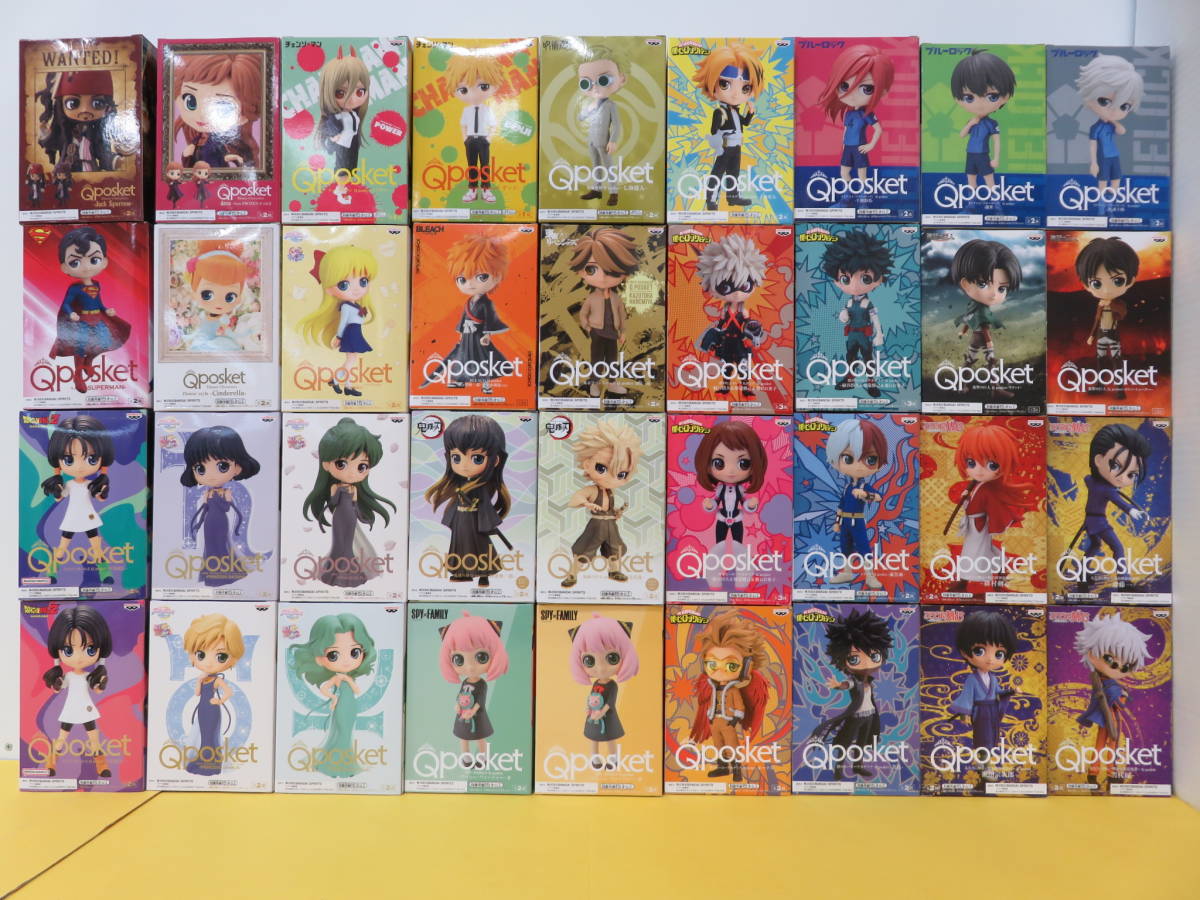 091) 未開封 Q-posket フィギュア 36体 まとめ プライズ 