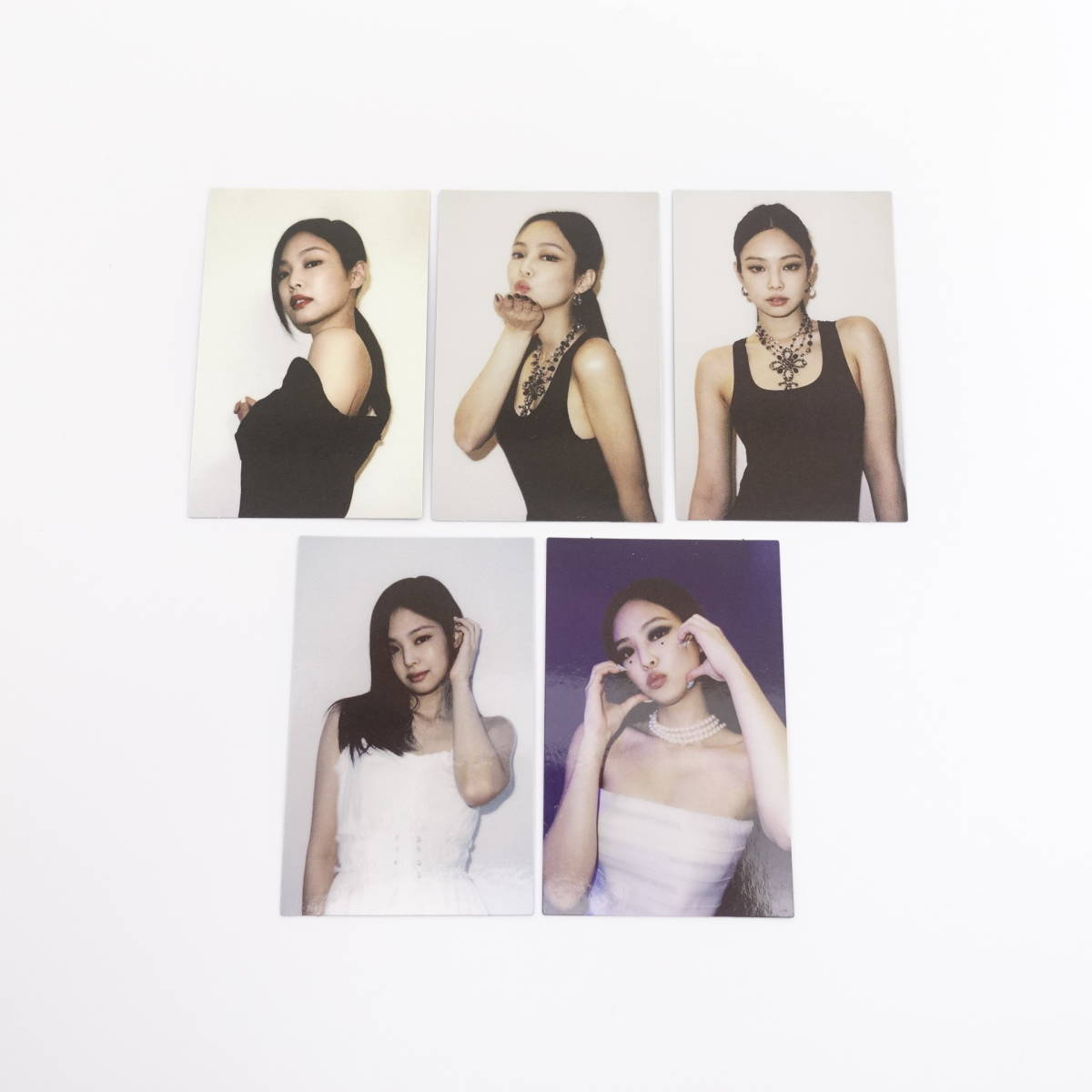 BLACKPINK ジェニ/1st full album THE ALBUM/トレカ フォト カード/5枚