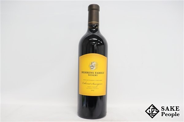 ■注目! ベーレンス ファミリー ナパ・ヴァレー 2013 750ml 14.8％ アメリカ 赤