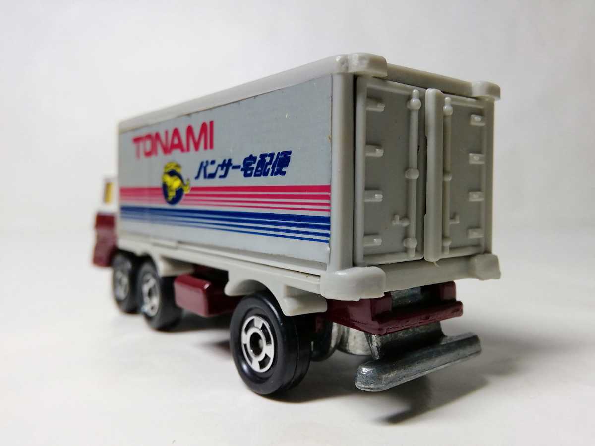 トミカ】 ふそう パネルバン トナミ運輸 全国運送トラックフェア 黒箱
