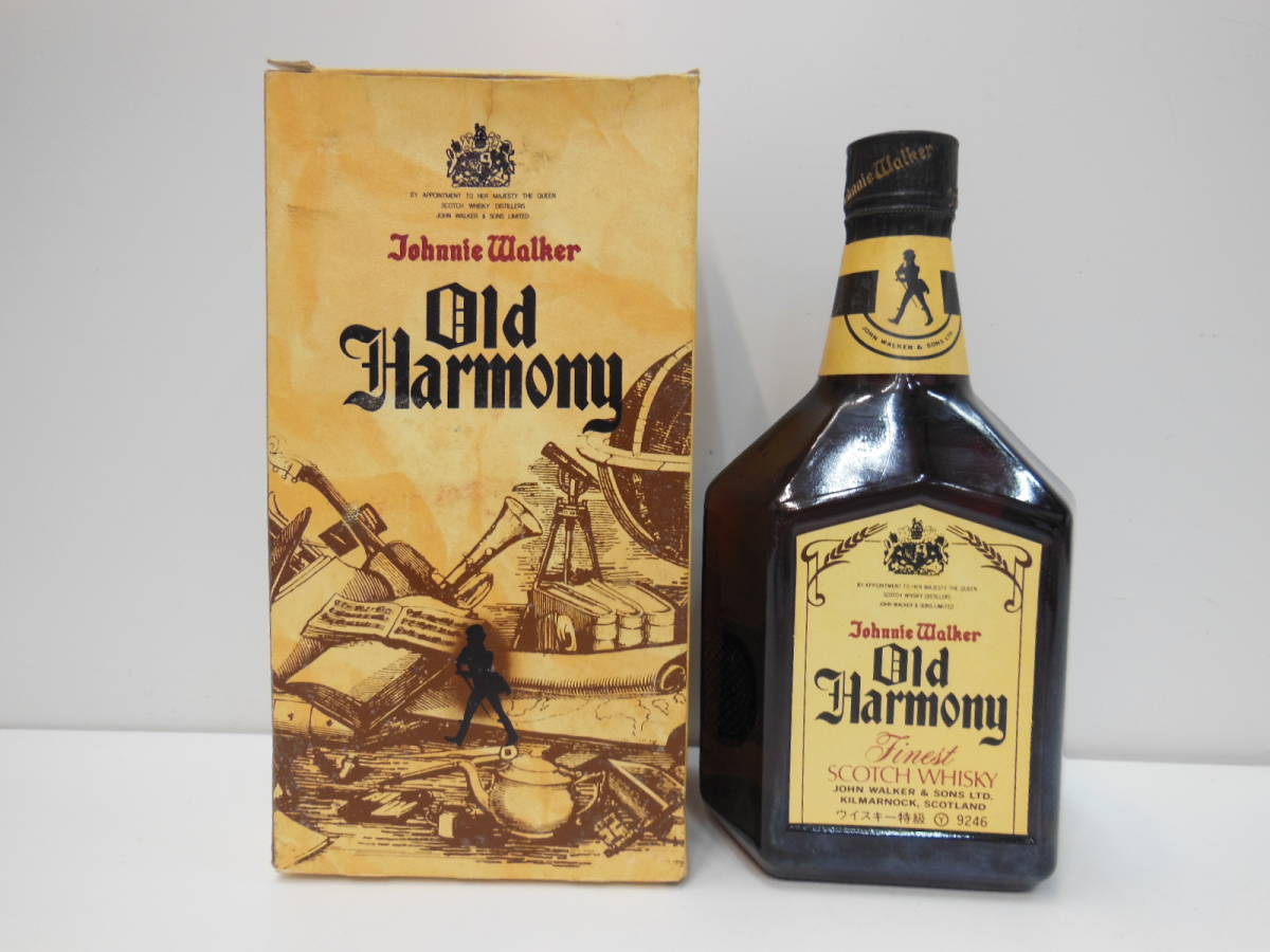 ジョニーウォーカー オールドハーモニー - 700ml 箱付き ウイスキー