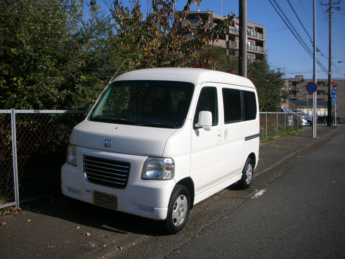 バモス ホビオ ターボ まだまだ走ります 車検付き！ 自動車