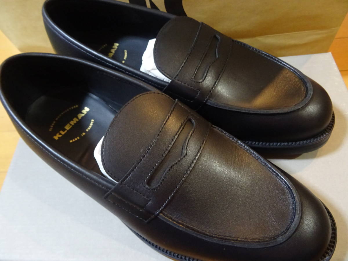 美品 KLEMAN クレマン ローファー 黒 38(24.5cm相当) KLEMAN（クレマン） ローファー PADROR WOMEN パドレ ウィメンズ
