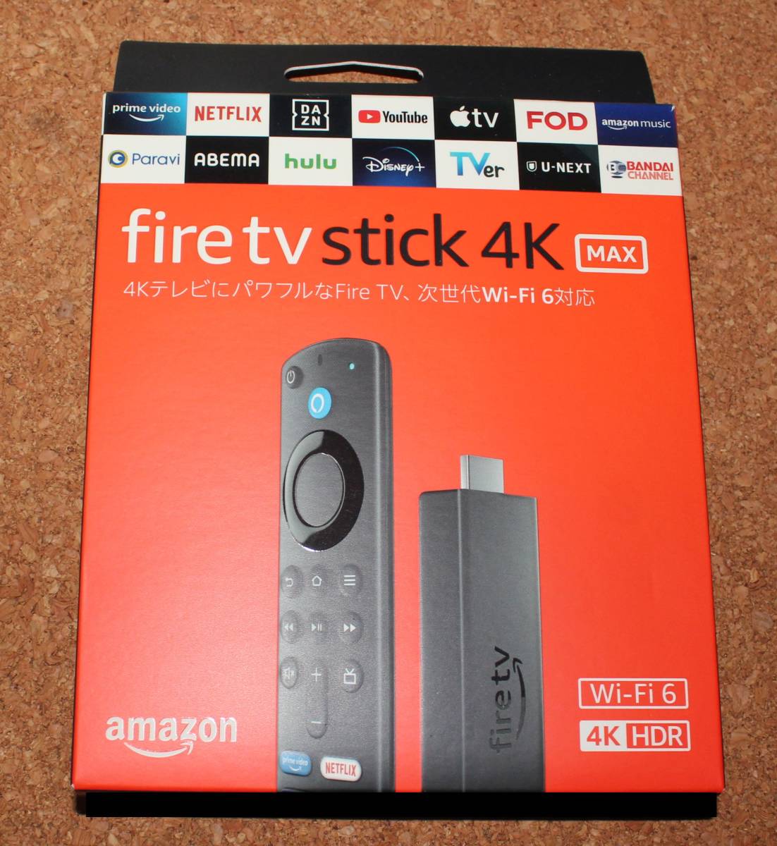人気定番，お得 Fire TV Stick 4K Max Alexa対応音声認識リモコン 第3世代 付属 ストリーミングメディアプレーヤー(その他)｜売買されたオークション情報、yahooの商品情報をアーカイブ公開 - オークファン その他