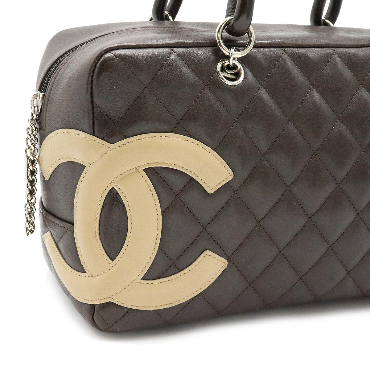 CHANEL シャネル カンボンライン ボウリングバッグ ボーリングバッグ