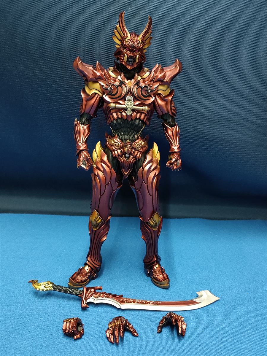 MW-651 炎刃騎士 ゼン 「牙狼＜GARO＞～闇を照らす者～」 魔戒可動 魂