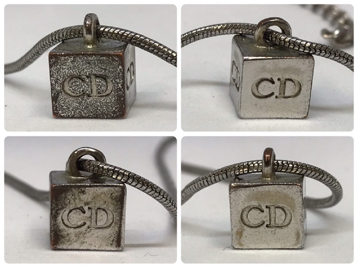 ▽▽クリスチャンディオール Christian Dior CDロゴ キューブ型 