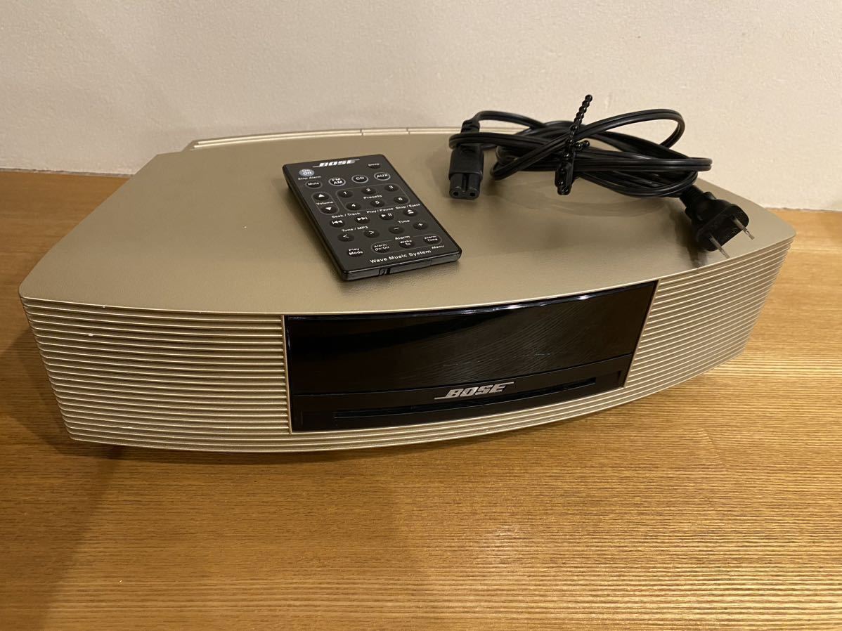 BOSE WAVE MUSIC SYSTEM AWRCCC（シャンパンゴールド) BOSE WAVE MUSIC