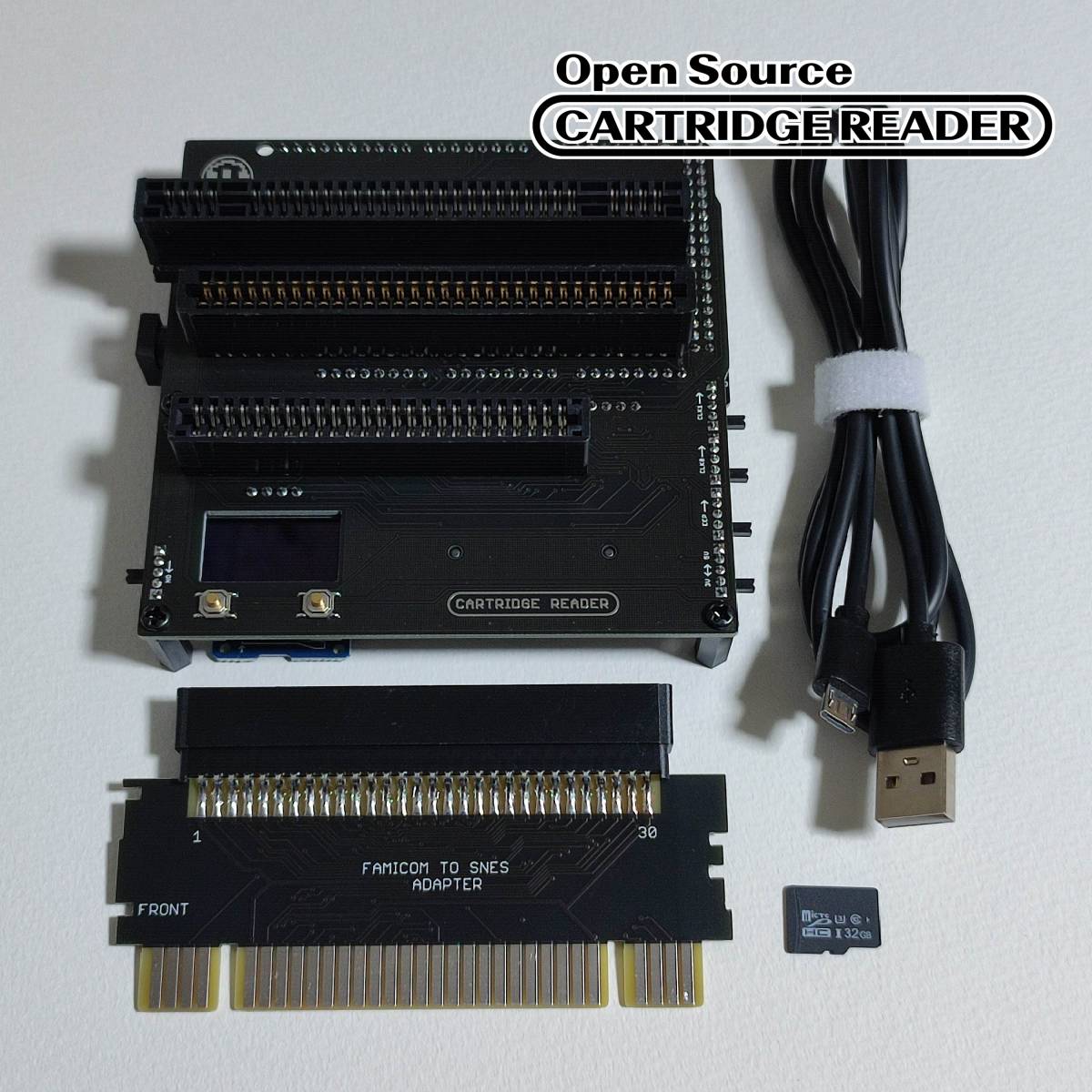 CartridgeReader（カートリッジリーダー）レトロゲームROM吸出し機 SA1