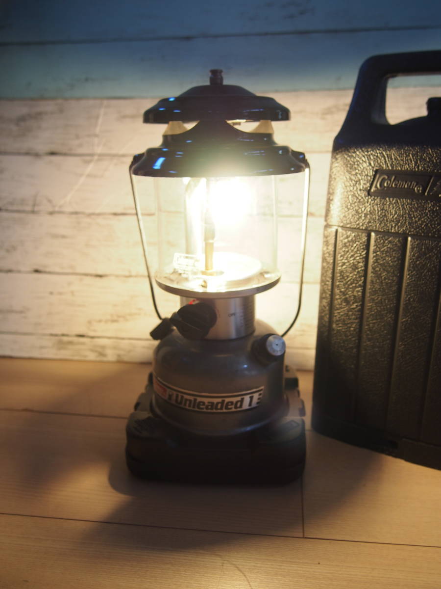 燃焼良好　黒ケース付　アンレテッド1　ワンマントルランタン　92年11月製　