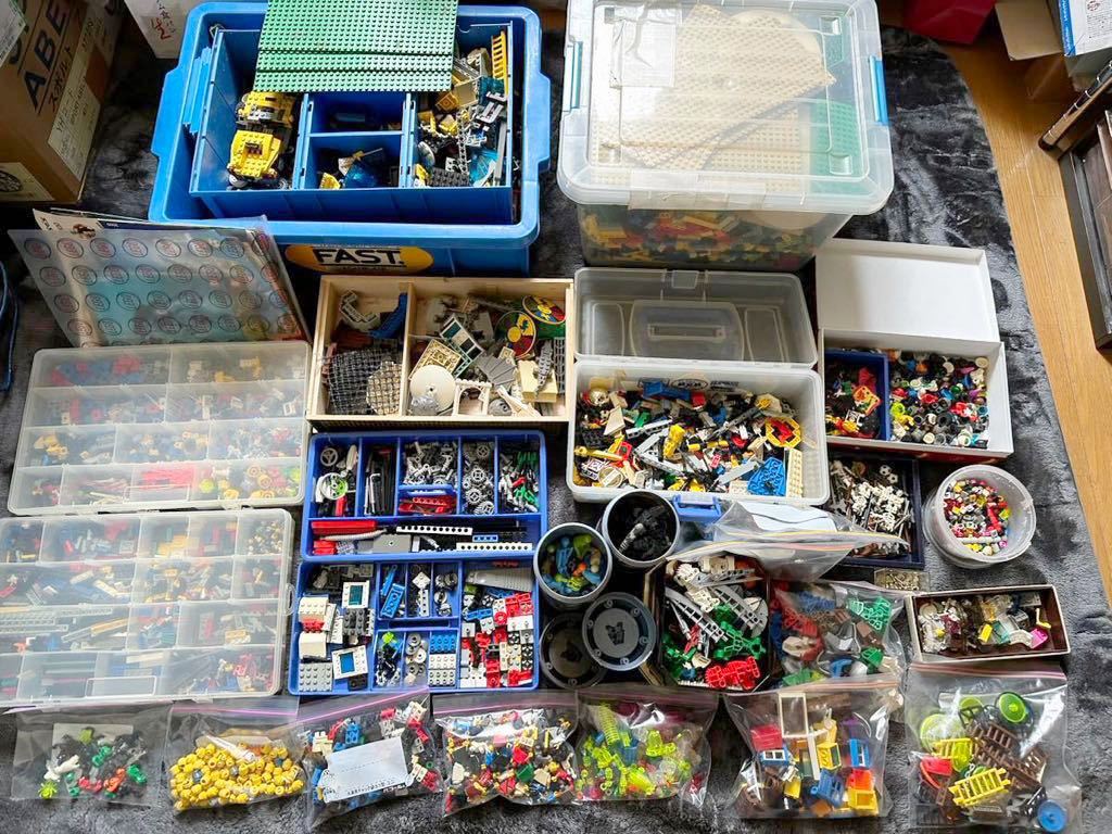 レゴ LEGO まとめ売り 大量 レア物 ミニフィグ 25年前 当時物 約20kg 