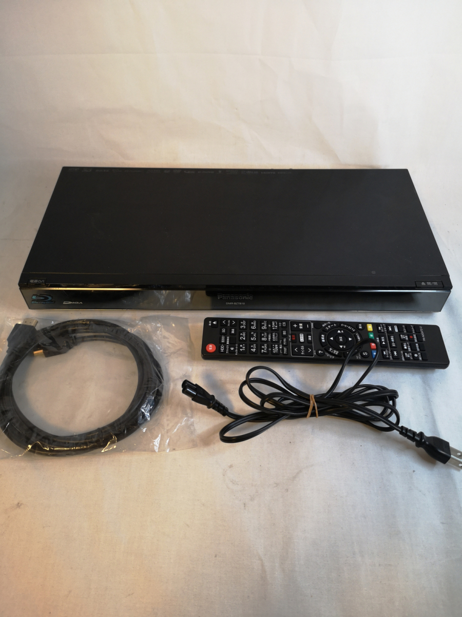  パナソニック 1TB 3チューナー ブルーレイレコーダー ブラック DIGA DMR-BZT810-K FQCA02167(パナソニック)｜売買されたオークション情報、yahooの商品情報をアーカイブ公開 - オークファン パナソニック