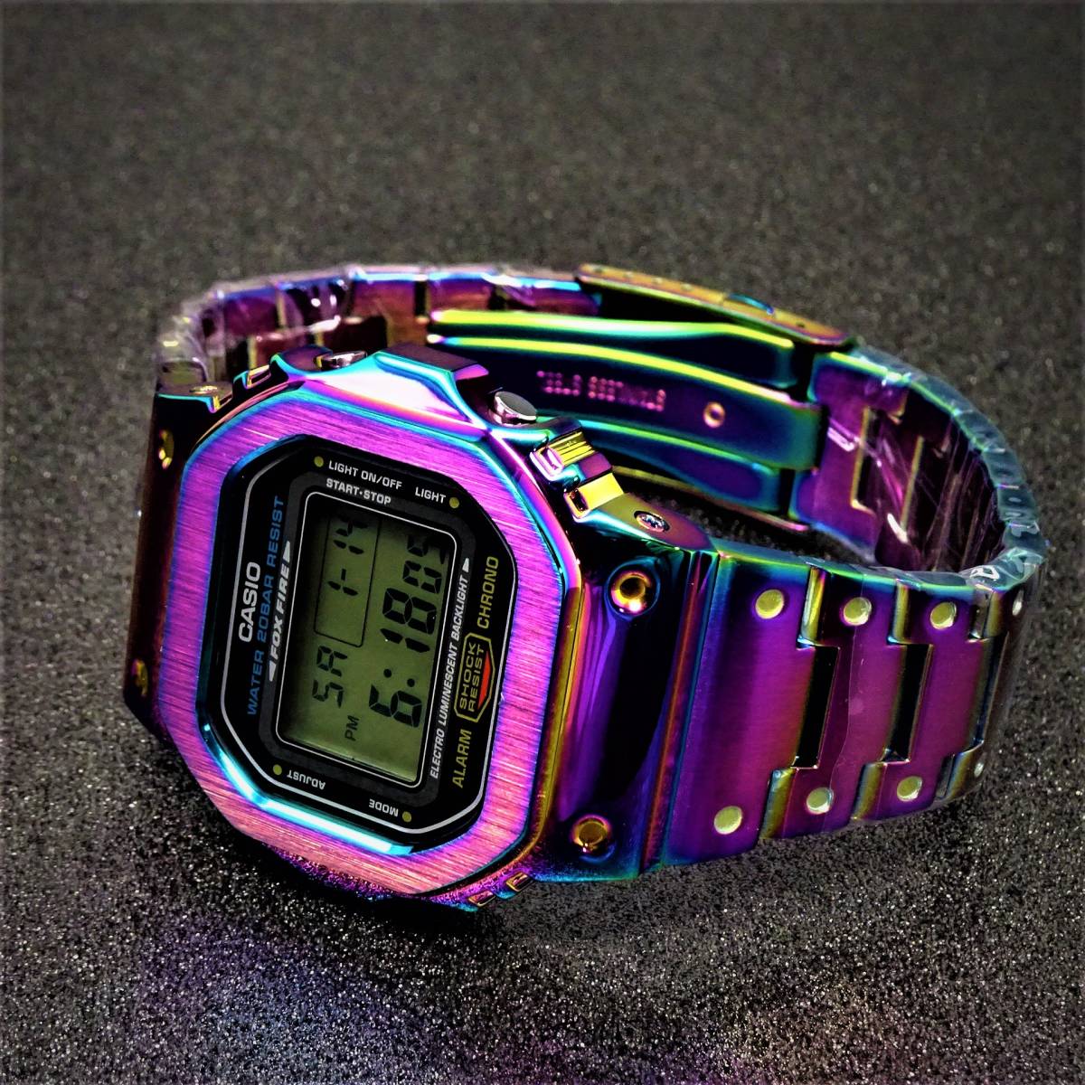 カシオメーカー保証付・未使用・新品・GショックカスタムDW5600本体 