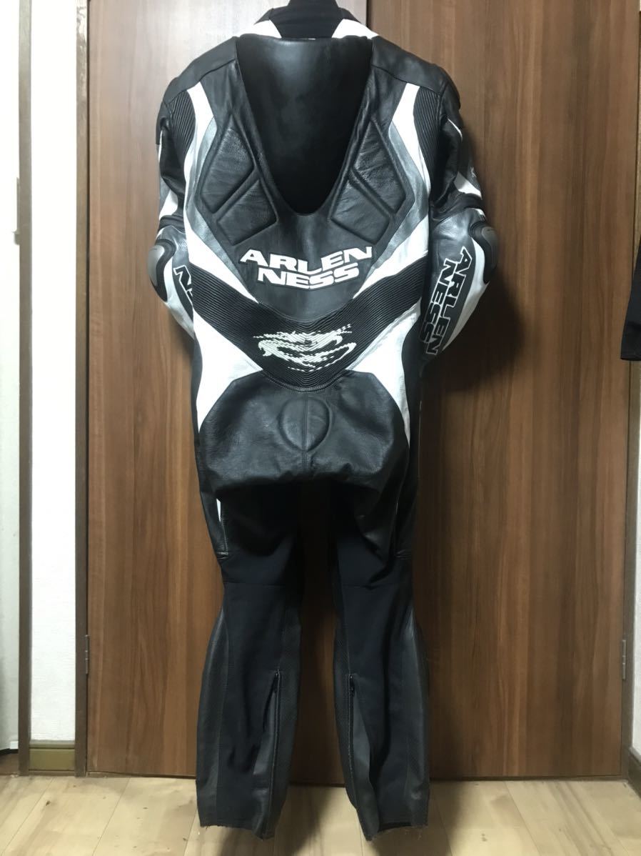 アレンネス(XLW) インナー付(XL)レーシングスーツ 革ツナギ ツナギ