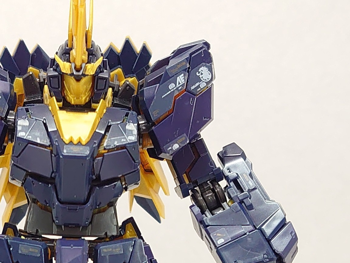 ジャンク RG ユニコーンガンダム2号機 バンシィ・ノルン 素組 完成品 