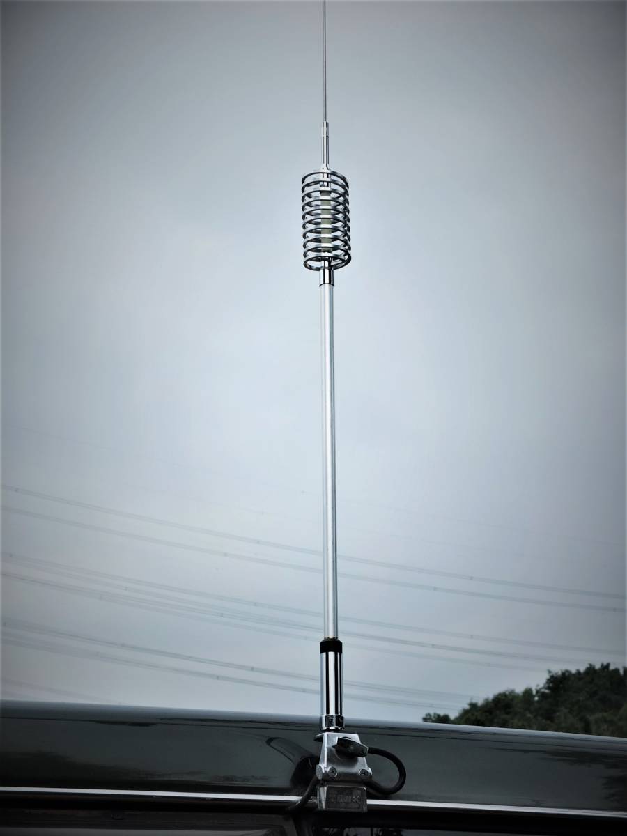 3kw CB無線 日本製 デコトラ ハイパーイレブンアンテナ 26~30MHz 2本がお得3kw】CB無線 日本製 デコトラ ハイパーイレブンアンテナ 3kw