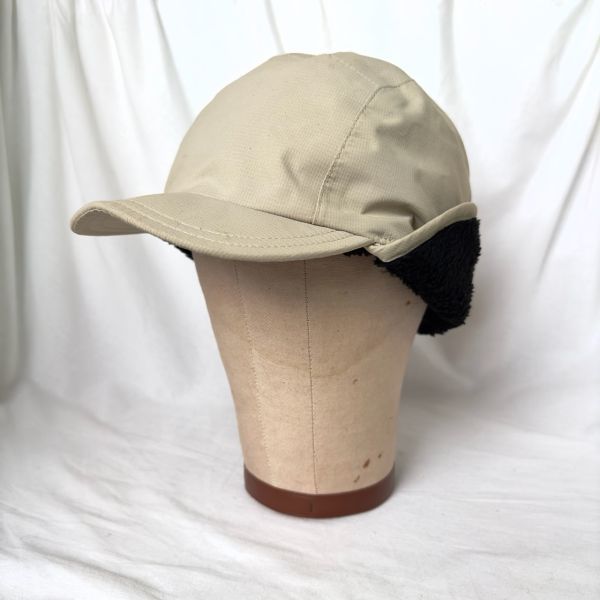00s L.L.Bean GORE-TEX イヤーフラップ キャップ L/XL ベージュ 