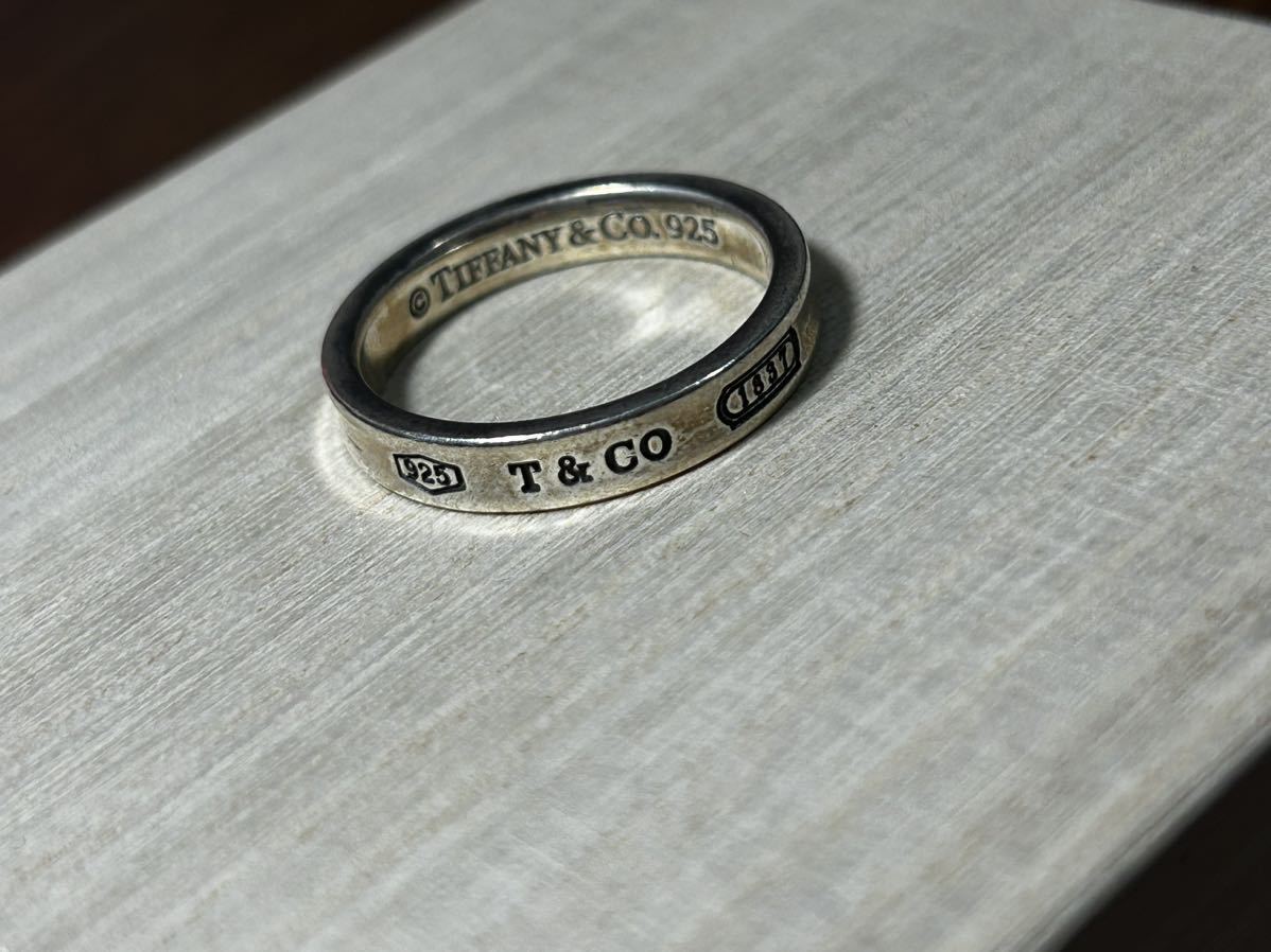 TIFFANY&Co. ティファニー 1837TM ナロー リング シルバー925