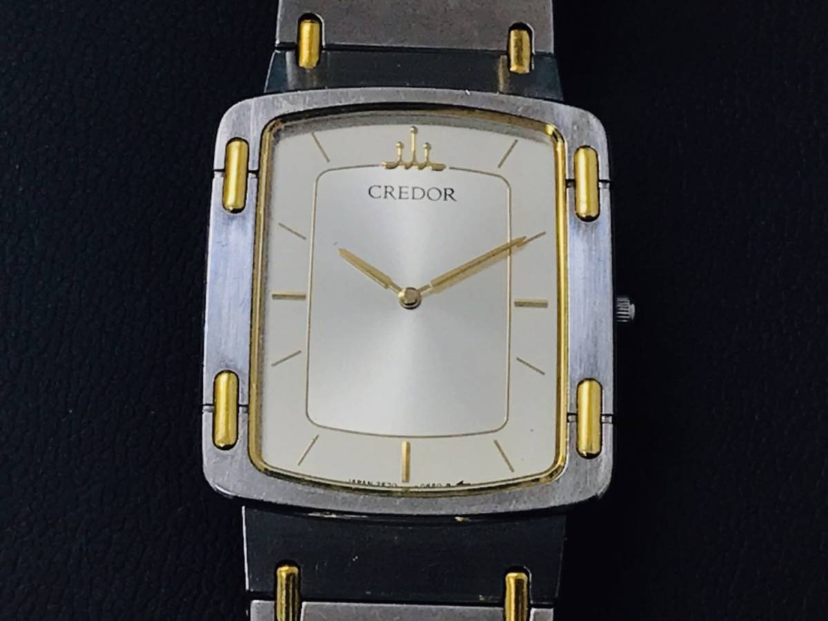 G728 1円～ SEIKO セイコー CREDOR クレドール 2F70-5590 18KT 