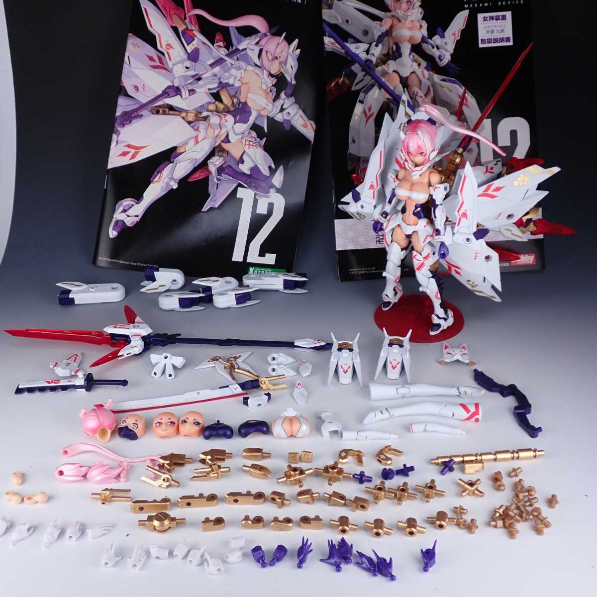メガミデバイス 九尾 塗装済、完成品 メガミデバイス 朱羅 九尾 祭