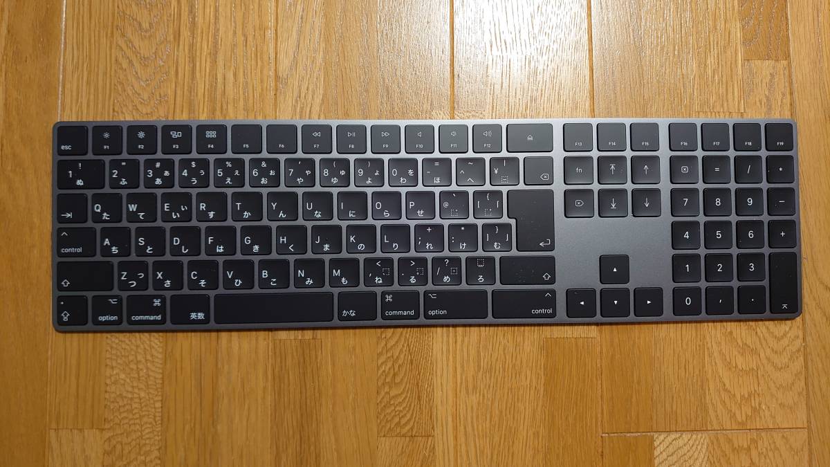 Magic Apple Keyboard アップル MRMH2J⁄A テンキー付き スペースグレイ 