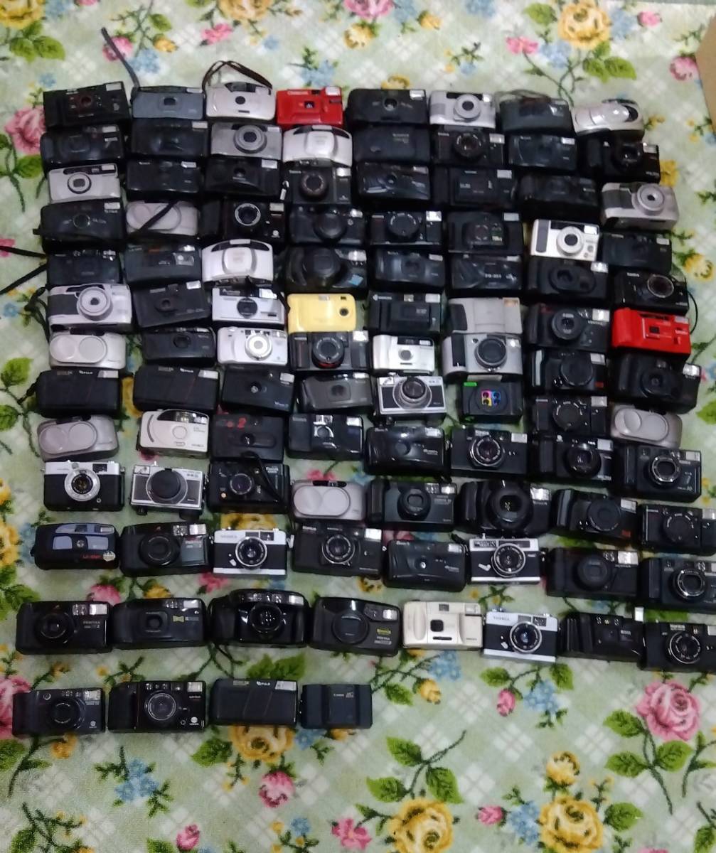 ☆動作未確認⁄おまとめキヤノン⁄コニカ⁄オリンパスなど フィルムカメラ
