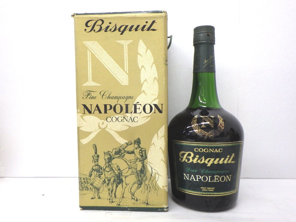 古酒 未開栓 BISQUIT ビスキー NAPOLEON ナポレオン Fine Champagne