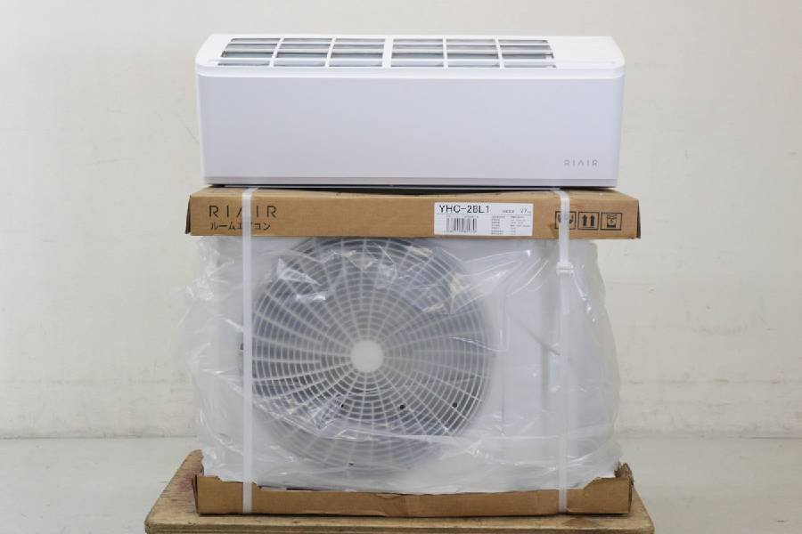 ☆2021年製 ヤマダホールディングス RIAIR☆2.8k エアコン YHAC-28L1-W