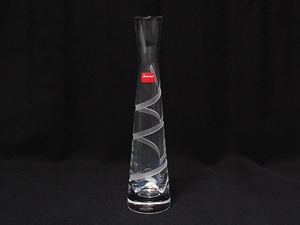 Baccarat バカラ フラワーベース [箱有⁄直径約5cm×高さ約23cm]※
