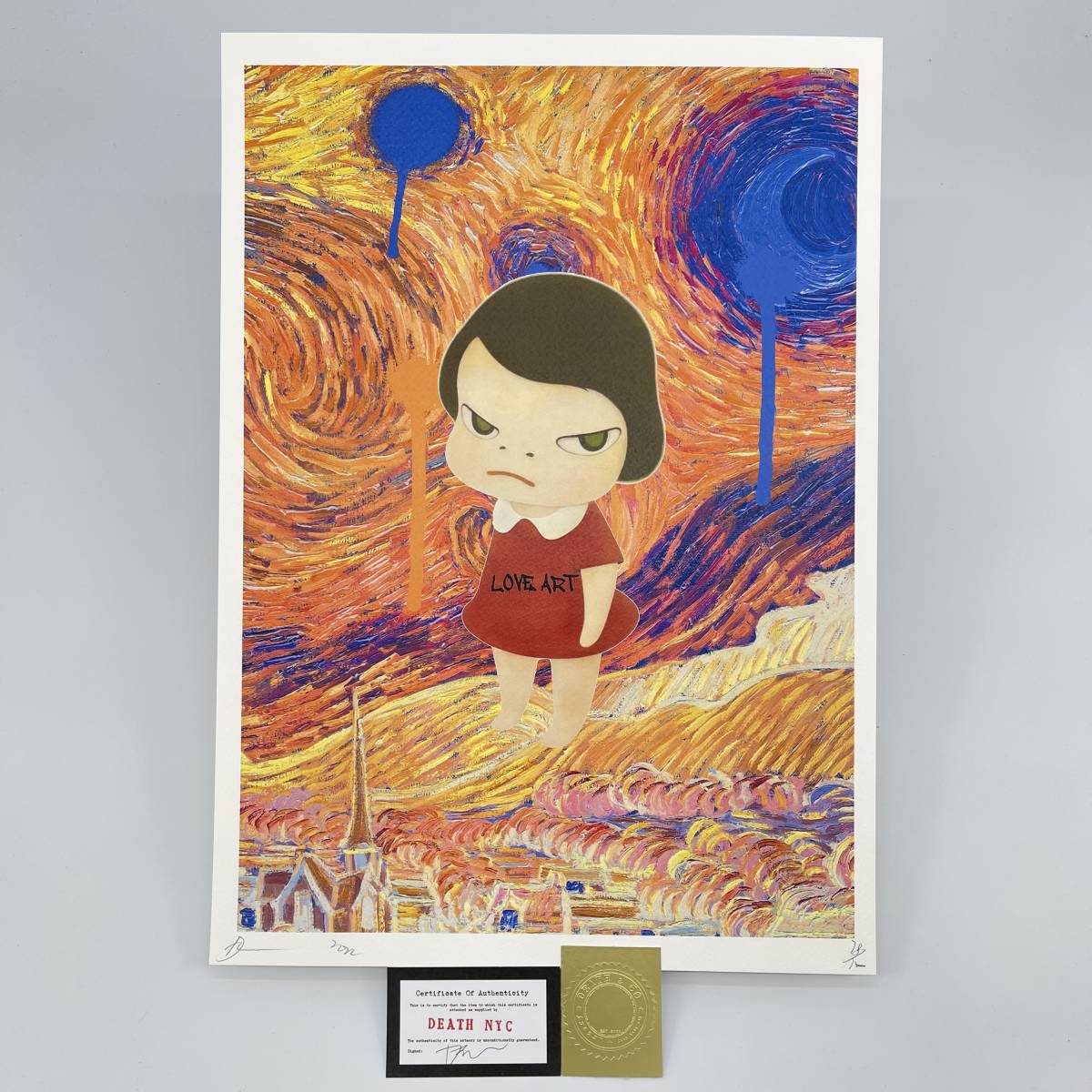 額装 Death NYC Ltd Ed 奈良美智 ルイヴィトン 【公式通販】