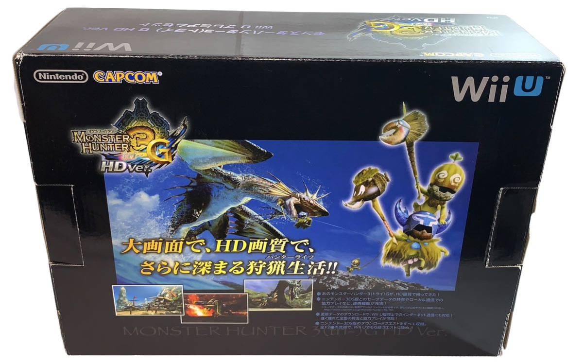 モンスターハンター3 トライG HD Ver. Wii U プレミアムセットWiiU本体