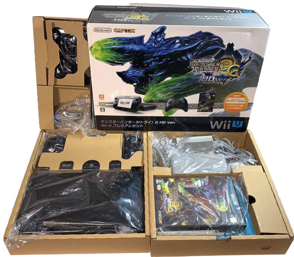 モンスターハンター3 トライG HD Ver. Wii U プレミアムセットWiiU本体