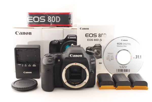 10574☆美品☆ キャノン CANON EOS 80D ボディ
