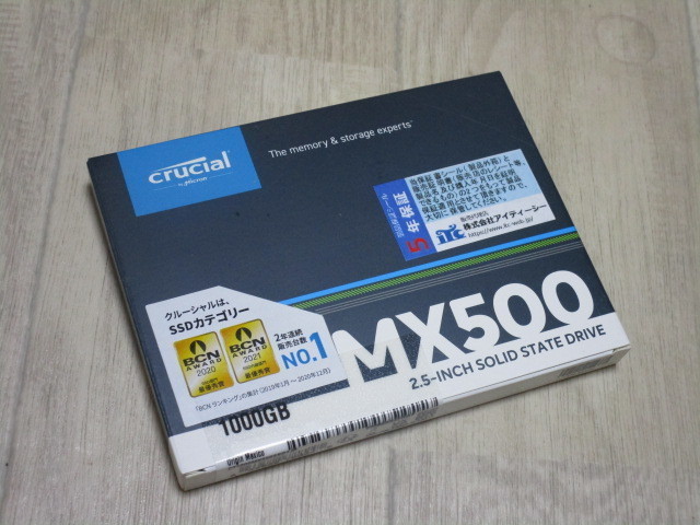 ★Crucial MX500 2.5インチ SATA SSD 1TB 【CT1000MX500SSD1JP】②