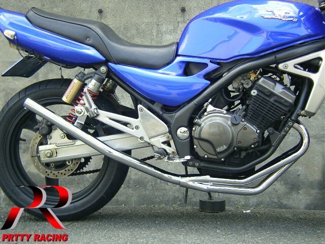KAWASAKI バリオス2 スリム管 42.7π マフラー メッキ KAWASAKI