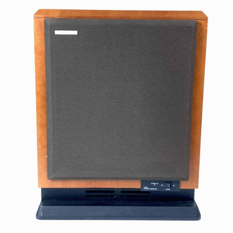 PIONEER S-W8 パワードスサブウーファー ネットカバー付き◇現状品