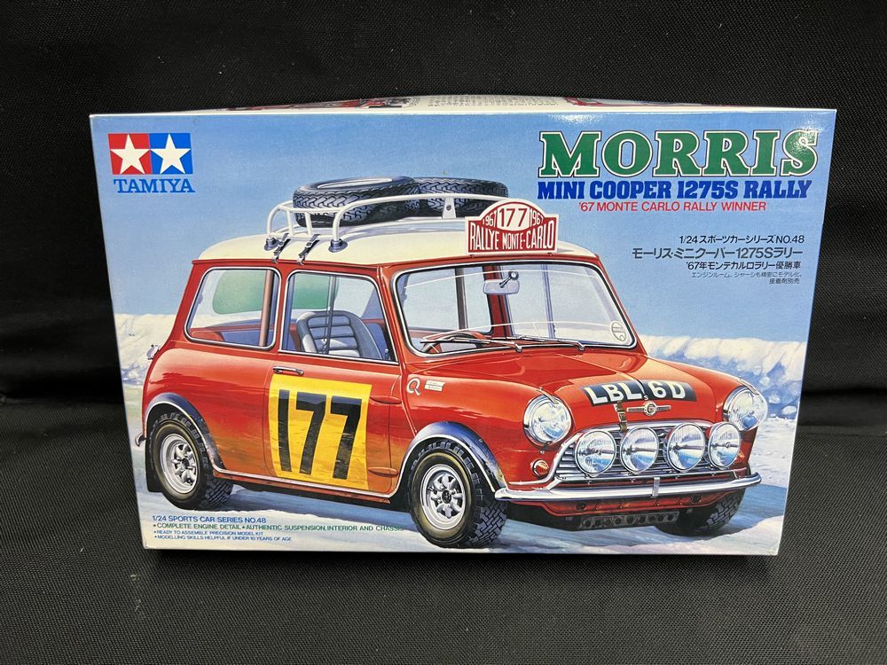 【未組立品】 TAMIYA タミヤ モーリス ミニクーパー ラリー '67 モンテカルロ 優勝車